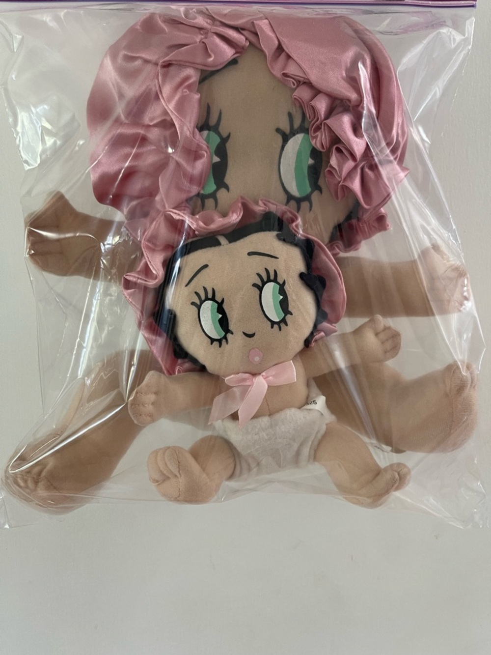 Betty Boo Plush Doll with Baby